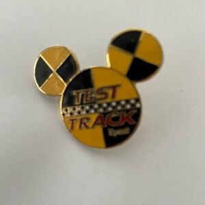 Disney Test Track Retro Logo Pin 2005 Walt Disney World